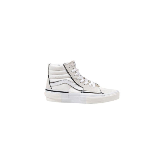 Vans Beige Leather Sneaker Vans Light Gray