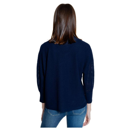 Street One Blue Viscose Cardigan Street One Black