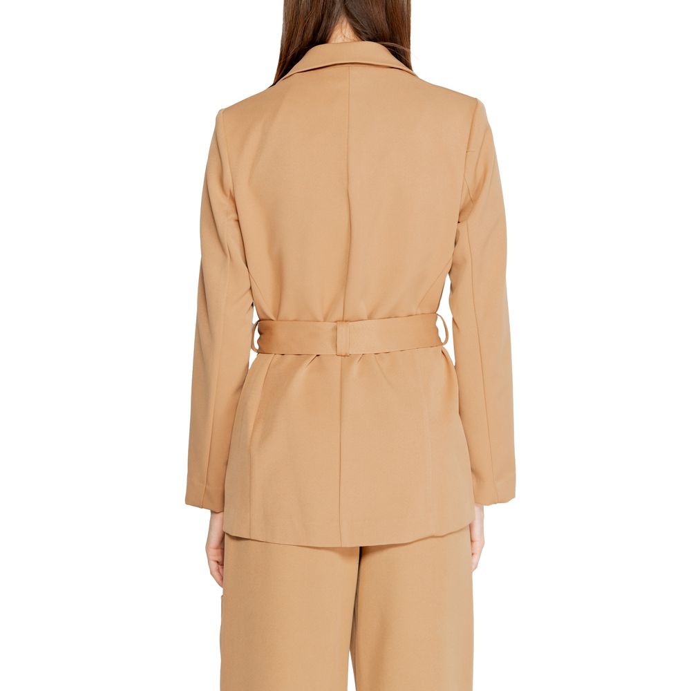 Rinascimento Beige Polyester Blazer 1728,71956299936,Beige,Blazers - Suits & Blazers - Clothing,Clothing,IT40|S,IT44|L,New with tags,Rinascimento,Suits & Blazers - Clothing,Women,XL