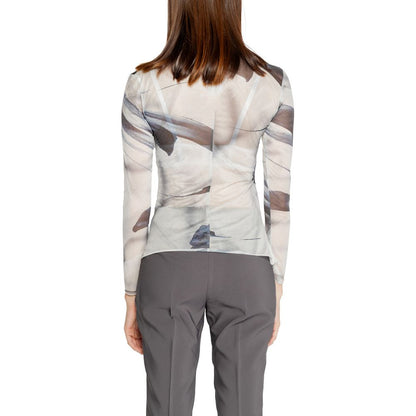 Rinascimento Gray Polyester Long Sleeve T-Shirt 1728,71956299936,Clothing,Gray,IT38|XS,IT40|S,Long Sleeve - T-Shirts - Clothing,New with tags,Rinascimento,T-Shirts - Clothing,Women
