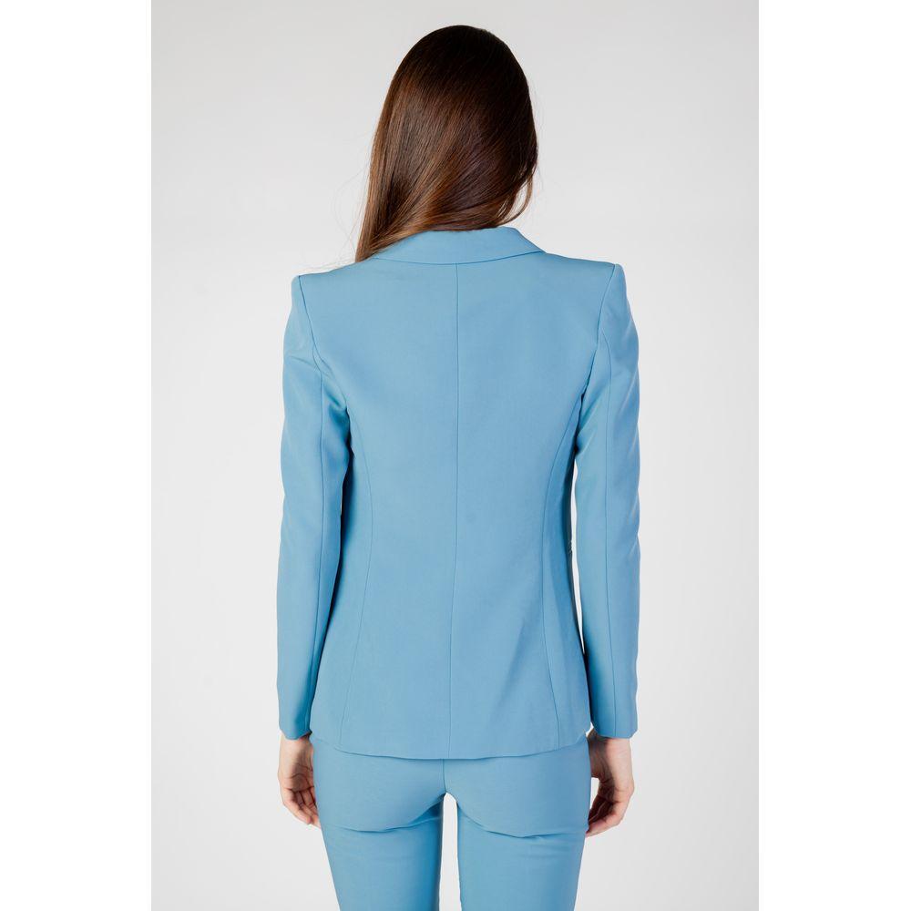 Rinascimento Turquoise Polyester Blazer