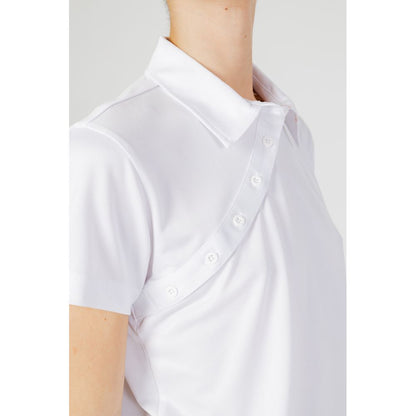 Blauer White Polyester T-Shirt 1728,71956299936,Blauer,Clothing,IT44|L,New with tags,T-Shirts - Clothing,T-Shirts - T-Shirts - Clothing,White,Women