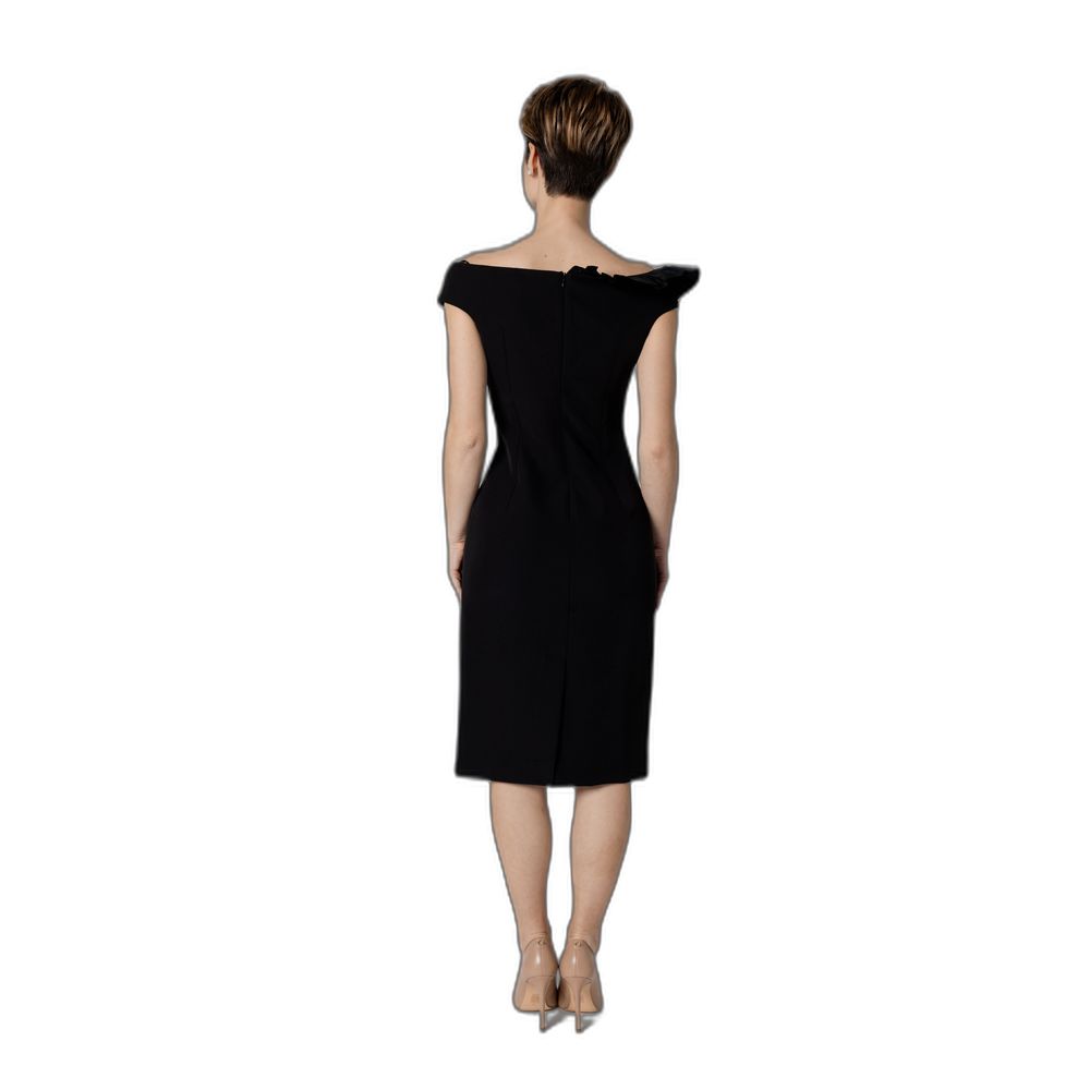 Sandro Ferrone Black Polyester Midi Dress 1728,42 | S,71956299936,Black,Clothing,Dresses - Clothing,Midi - Dresses - Clothing,New with tags,Sandro Ferrone,Women