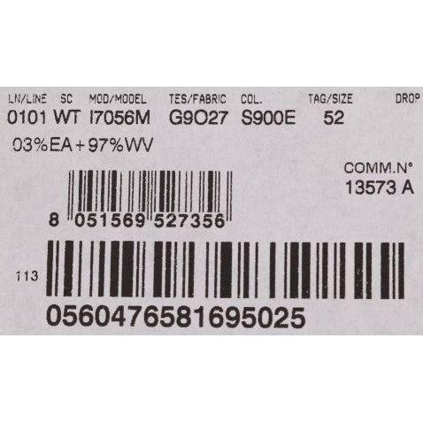 Dolce & Gabbana Black STAFF Wool Striped Vest