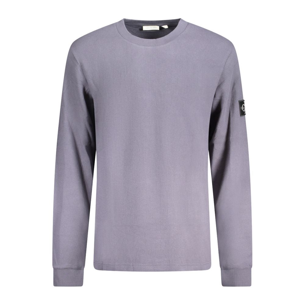 Calvin Klein Blue Cotton Sweater Calvin Klein