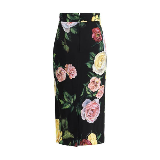Dolce & GabbanaDolce & Gabbana Rose and peony pattern Skirt1728,72470364320,Dolce & Gabbana,IT40 | M,Multicolor,New with tags,Skirts - Women - Clothing,Women