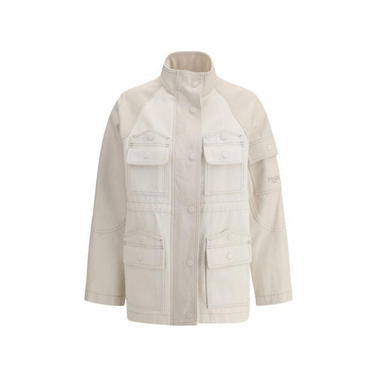 FendiFendi Denim Bomber Jacket1728,72470364320,Cream,Fendi,IT38 | S,IT40 | M,Jackets & Coats - Women - Clothing,New with tags,Women