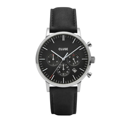 Cluse Black Leather Dress Watch1728,67434610848,Accessories,Black,Cluse,Dress Watches - Watches - Accessories,New with tags,Watches - Accessories,Women