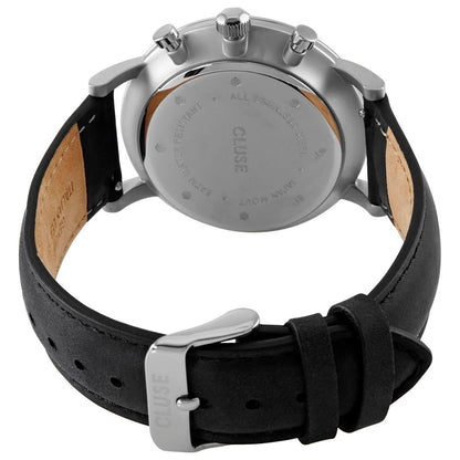 Cluse Black Leather Dress Watch1728,67434610848,Accessories,Black,Cluse,Dress Watches - Watches - Accessories,New with tags,Watches - Accessories,Women