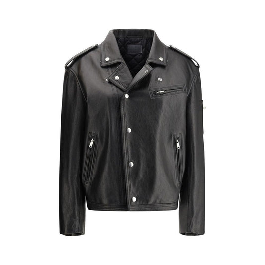 PradaPrada Biker leather Jacket1728,72470364320,Black,IT40 | M,Jackets & Coats - Women - Clothing,New with tags,Prada,Women