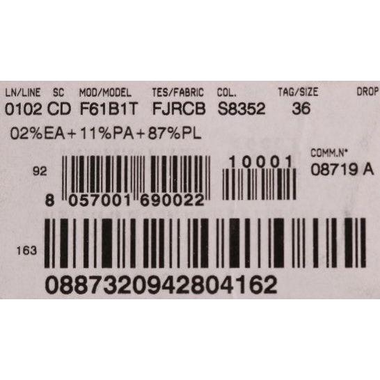 Dolce & Gabbana Black Blue Flare Mini Dress Dolce & Gabbana