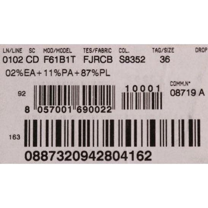 Dolce & Gabbana Black Blue Flare Mini Dress Dolce & Gabbana