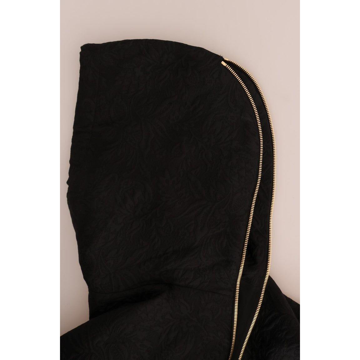 魔幻锦缎水晶连帽毛衣