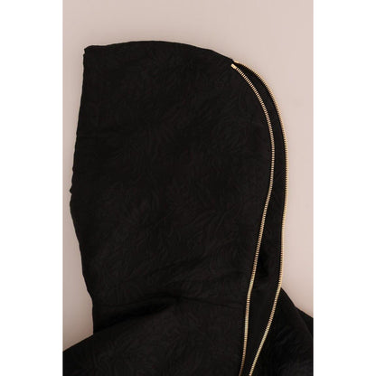Dolce & Gabbana Black Fairy Tale Crystal Hooded Sweater Dolce & Gabbana