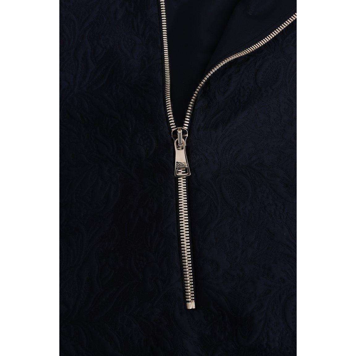 Dolce & Gabbana Black Fairy Tale Crystal Hooded Sweater Dolce & Gabbana