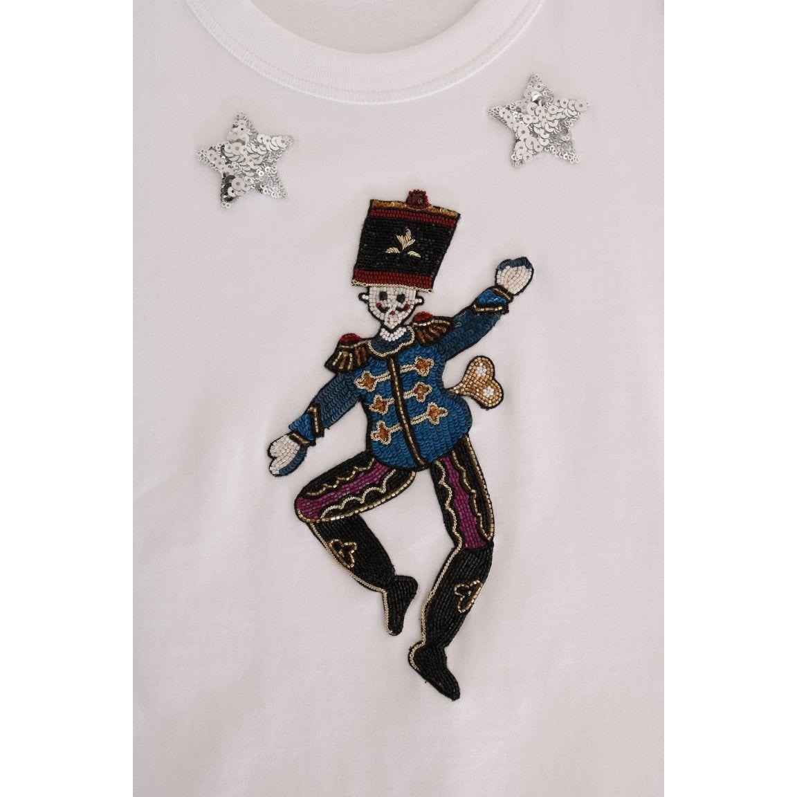 Dolce & Gabbana White Cotton Fairy Tale T-Shirt Dolce & Gabbana
