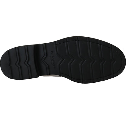 Dolce & Gabbana White Leather Derby Dress Formal Shoes