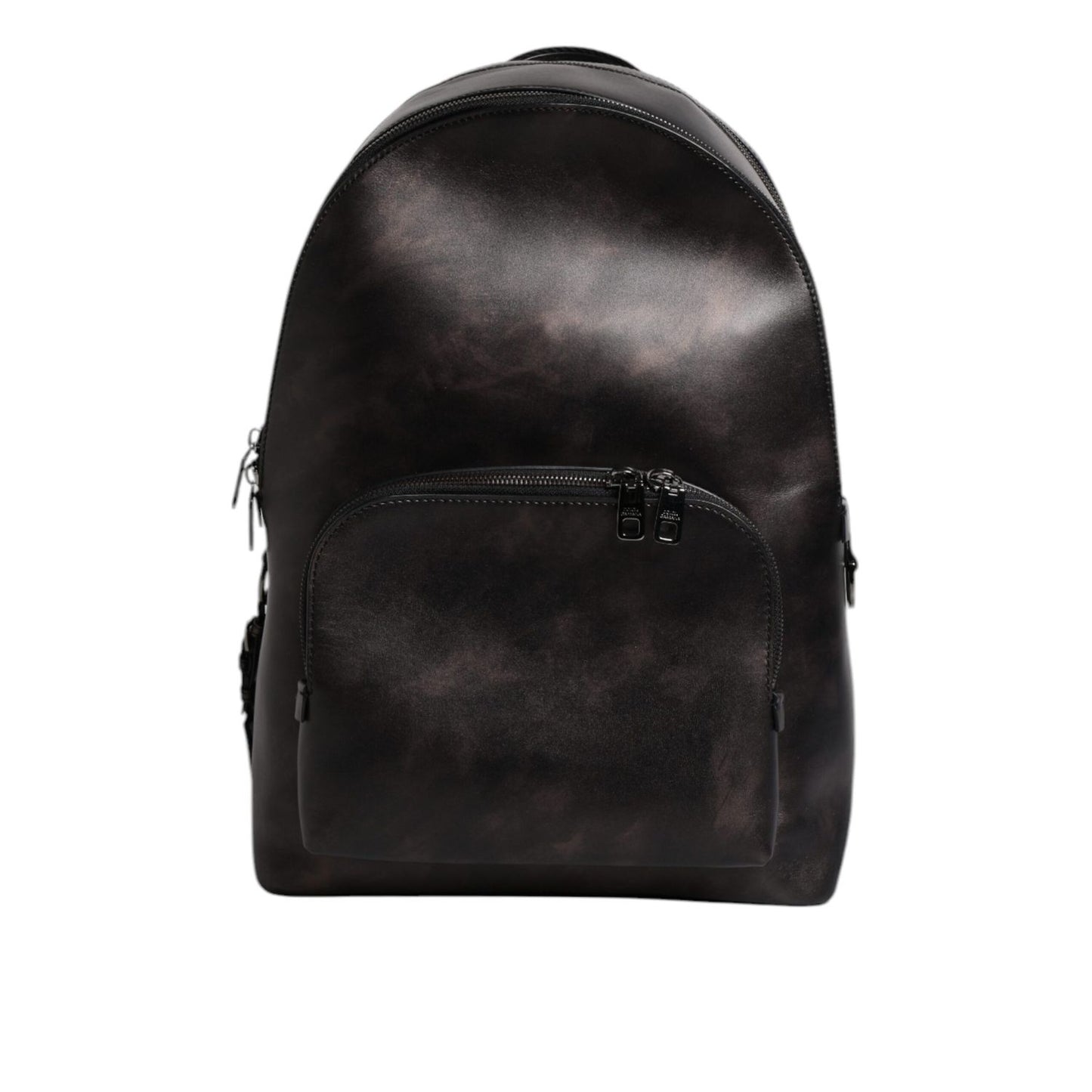 Dolce & Gabbana Bronze Leather School Travel Backpack Bag Dolce & Gabbana