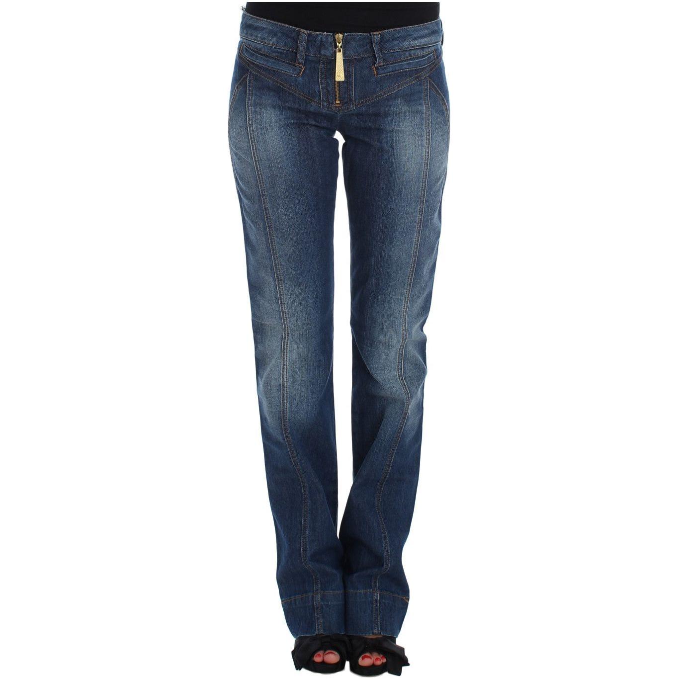 Cavalli Chic Boot Cut Blue Wash Denim Cavalli