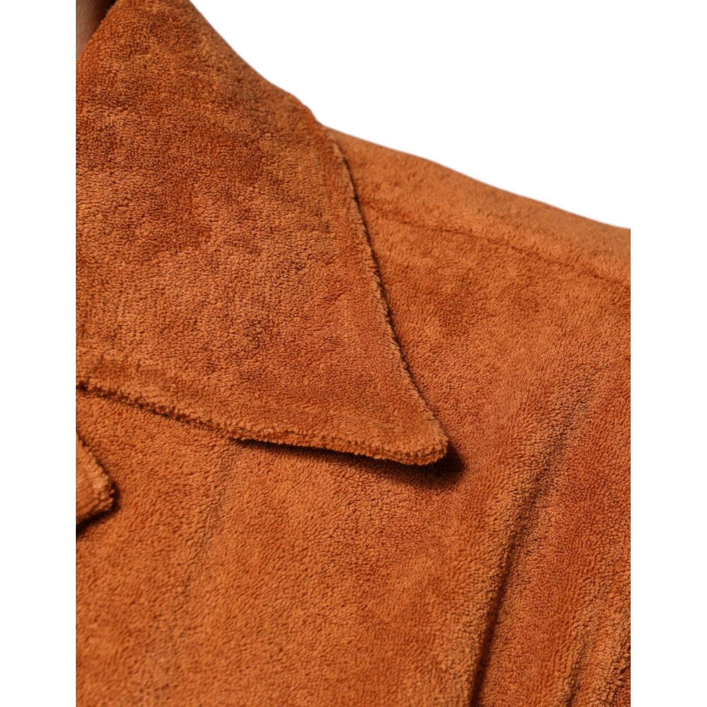 Dolce & Gabbana Hazel Cotton Velvet Button Down Collared Shirt