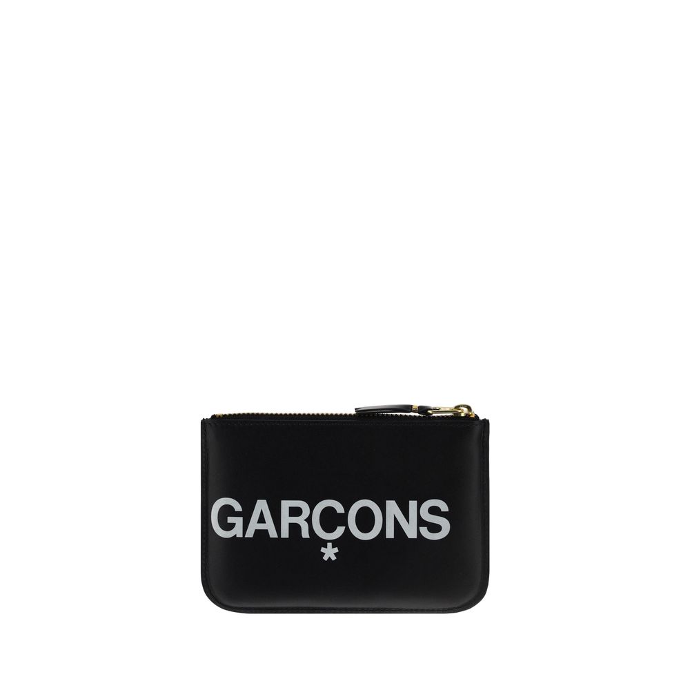 Comme Des Garçons Black Calf Leather Bos Taurus Wallet