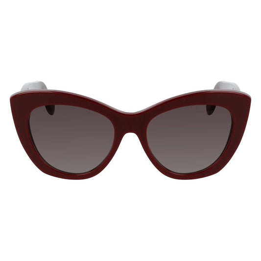 Salvatore Ferragamo Bordeaux Acetate Sunglasses Salvatore Ferragamo Dark Slate Gray