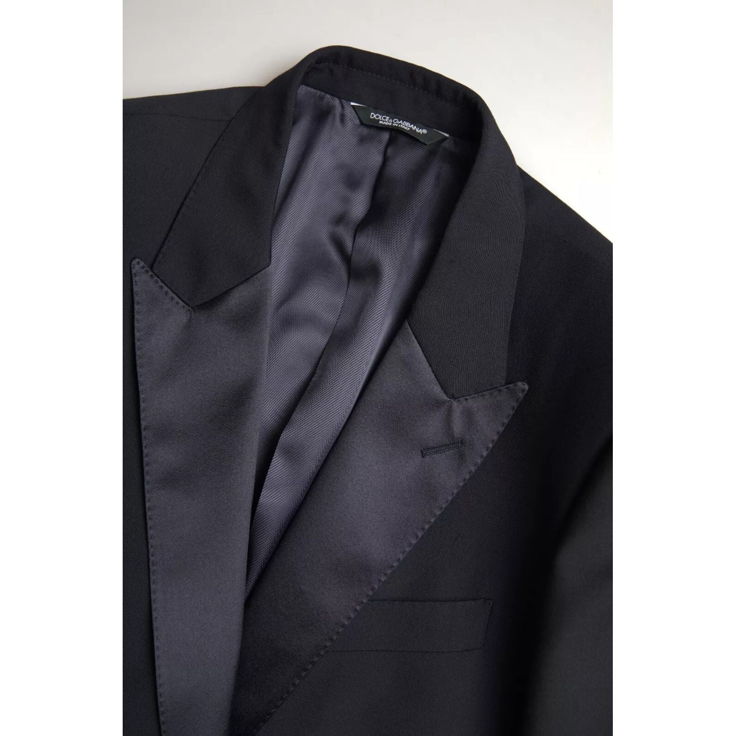Dolce & Gabbana Blue 3 Piece Single Breasted MARTINI Suit