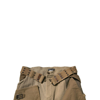 Dolce & Gabbana Multicolor Reconstructed Flight Cargo Pants
