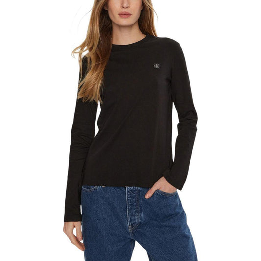 Calvin Klein JeansCalvin Klein Jeans Black Cotton Tops & T-Shirt1728,71956299936,Black,Calvin Klein Jeans,IT38|XS,IT40|S,New with tags,Tops & T-Shirts - Women - Clothing,Women