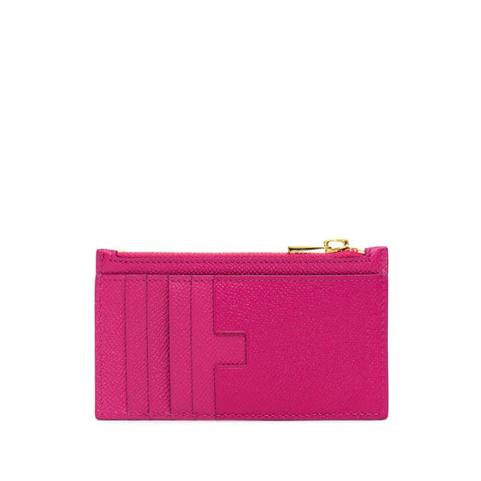 Tom Ford Fuchsia Leather Wallet 1728,67397976224,Bags,Fuchsia,New with tags,Tom Ford,Wallets - Women - Bags,Women,Women - Bags Tom Ford TOFO-873867520037380