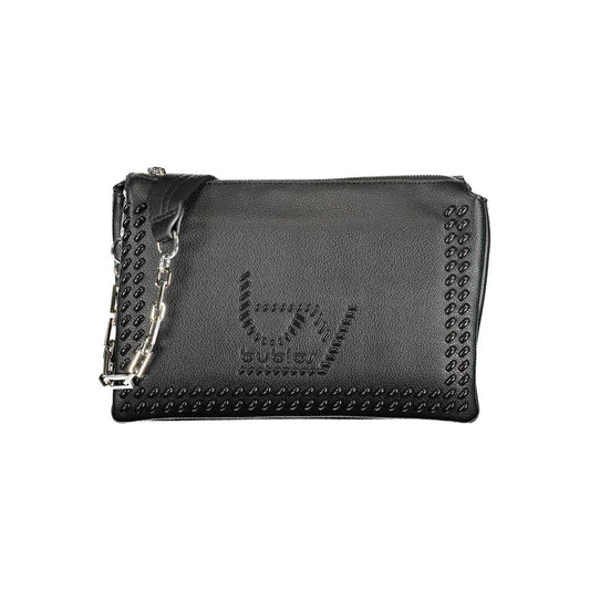 BYBLOS Black Polyethylene Women Handbag BYBLOS