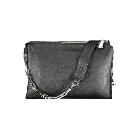 BYBLOS Black Polyethylene Women Handbag BYBLOS