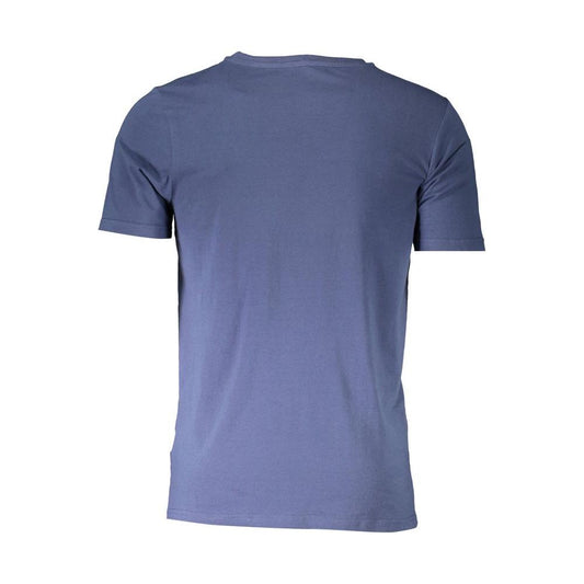 Aeronautica Militare Blue Cotton T-Shirt Aeronautica Militare