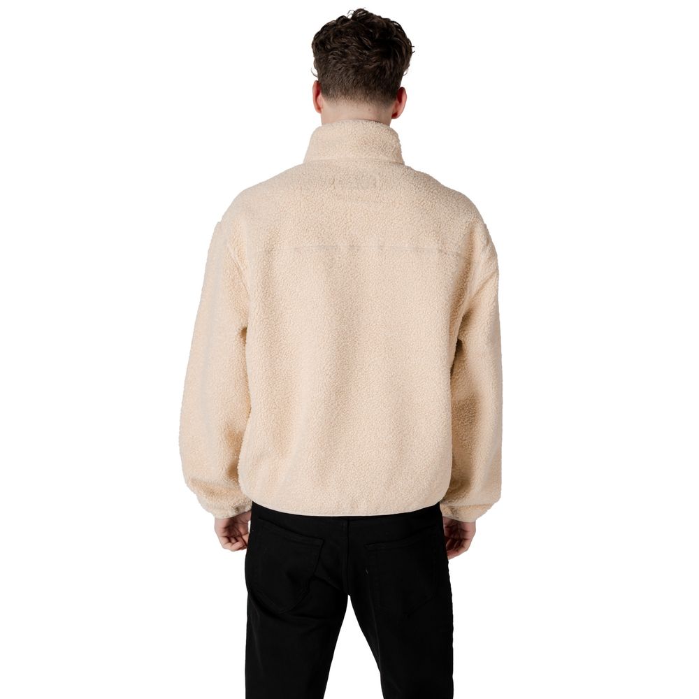 Calvin Klein Jeans Cream Recycled Polyester Shell Jacket 1728,71956299936,Calvin Klein Jeans,Clothing,Cream,IT48 | L,IT52 | XL,Jackets & Coats - Clothing,Men,New with tags,Shell Jackets - Jackets & Coats - Clothing