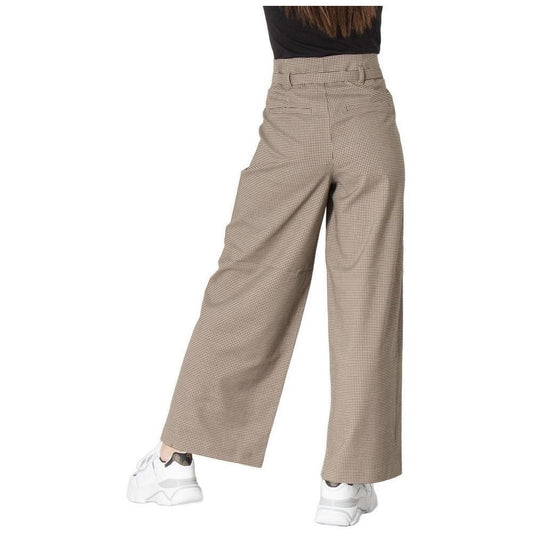Only Beige Elastane Jeans & Pant