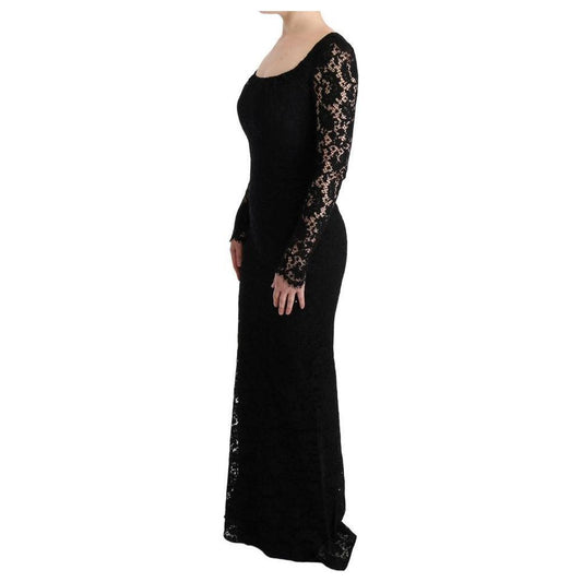 Dolce & Gabbana Black Cotton Dress