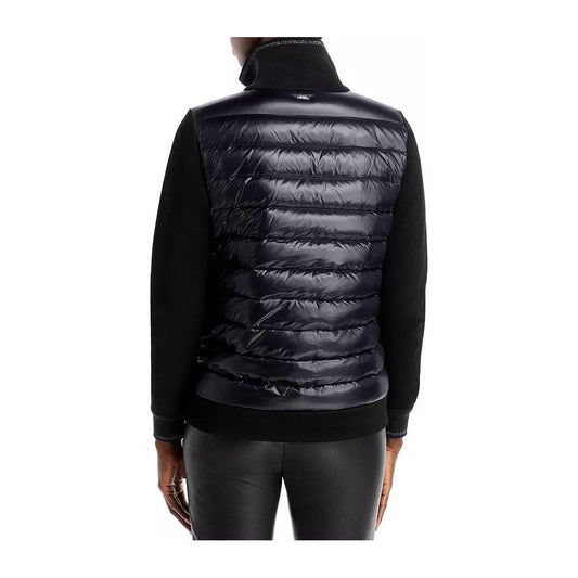 Herno Black Viscose Jackets & Coat