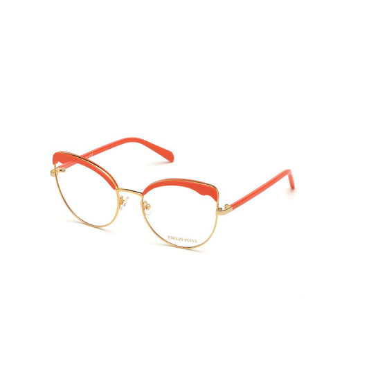 Emilio Pucci Gold Metal Glasses (Frames) 1728,67434610848,Accessories,Emilio Pucci,Glasses (Frames) - Glasses and Sunglasses - Accessories,Glasses and Sunglasses - Accessories,Gold,New with tags,Women