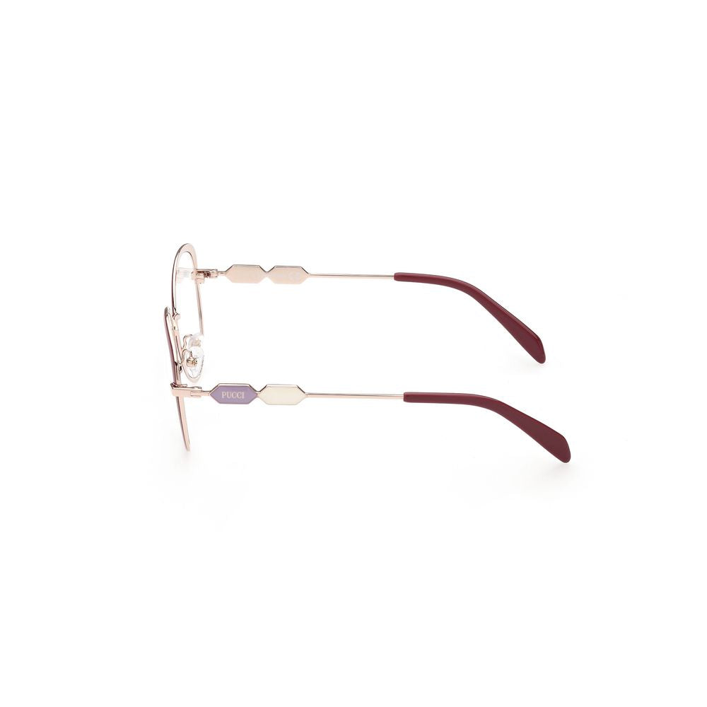 Emilio Pucci Multicolor Metal Glasses (Frames) 1728,67434610848,Accessories,Emilio Pucci,Glasses (Frames) - Glasses and Sunglasses - Accessories,Glasses and Sunglasses - Accessories,Multicolor,New with tags,Women