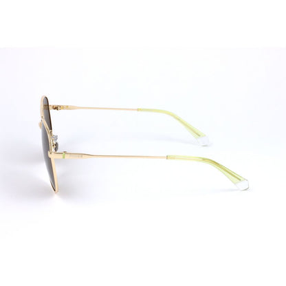 Polaroid Gold Metal Sunglasses