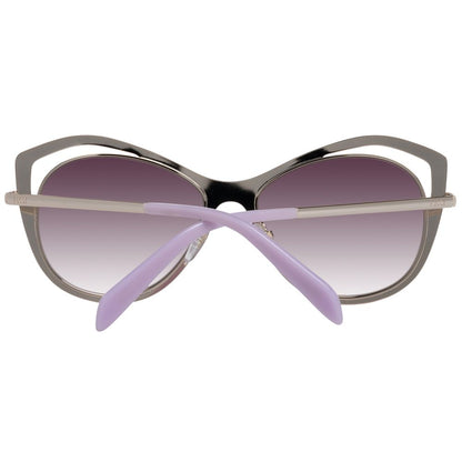 Emilio Pucci Red Metal Sunglasses Emilio Pucci
