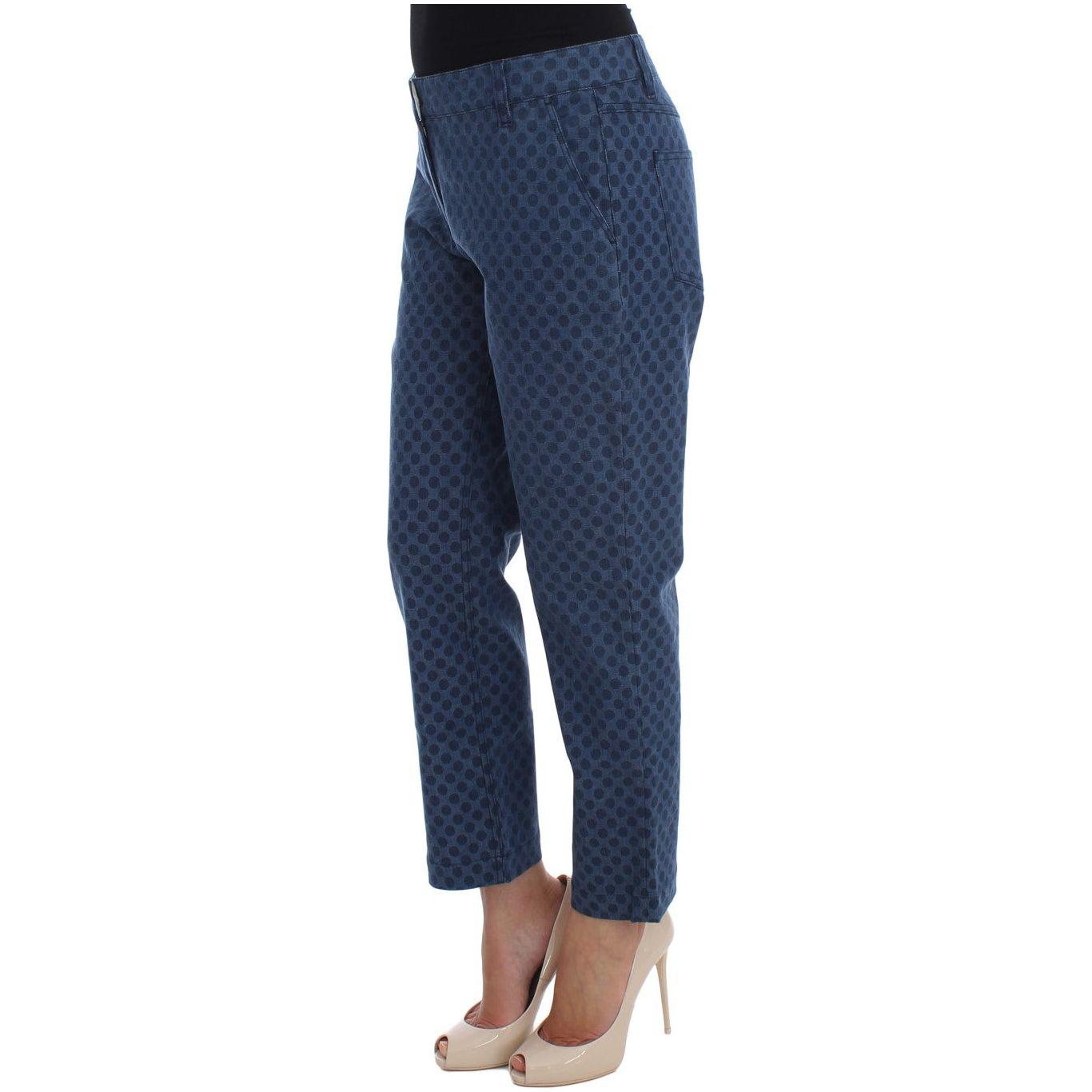 Dolce & Gabbana Polka Dotted Stretch Capri Jeans Dolce & Gabbana