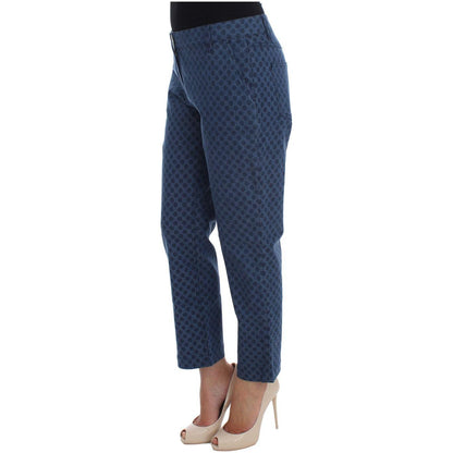 Dolce & Gabbana Polka Dotted Stretch Capri Jeans Dolce & Gabbana