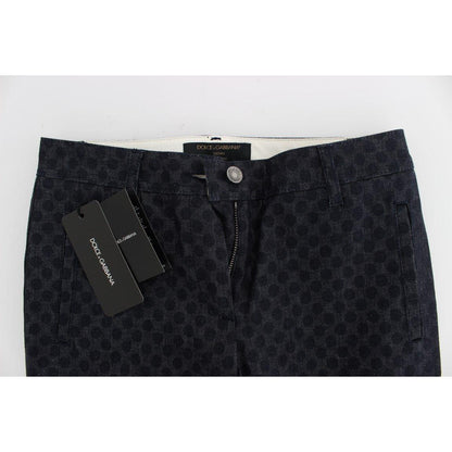 Dolce & Gabbana Polka Dotted Slim Capris Jeans Dolce & Gabbana