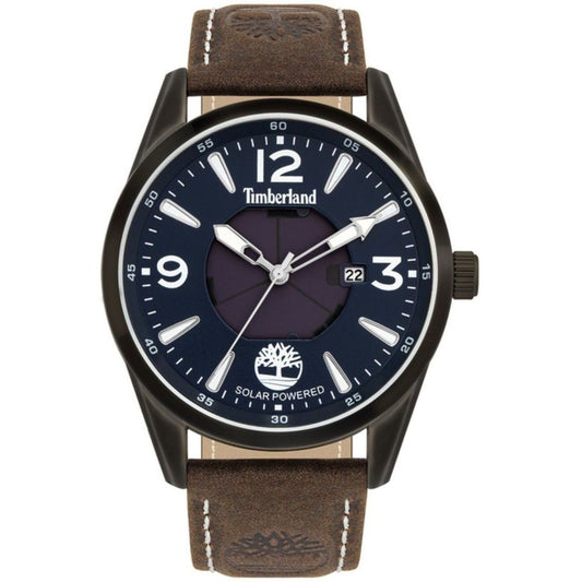 Timberland Brown Leather Dress Watch