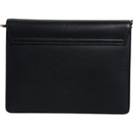Dolce & Gabbana Black Calfskin Leather Shoulder Strap Bag 1728,67345645728,Bags,Black,Dolce & Gabbana,Material: 100% Calfskin Leather,Preowned / Defect,Shoulder Bags - Women - Bags,Women,Women - Bags BAG4309
