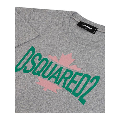 Dsquared² Gray Cotton T-Shirt Dsquared²