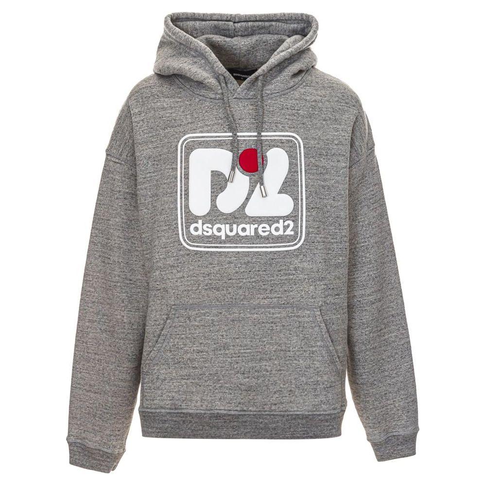 Dsquared² Gray Cotton Sweatshirt Dsquared²