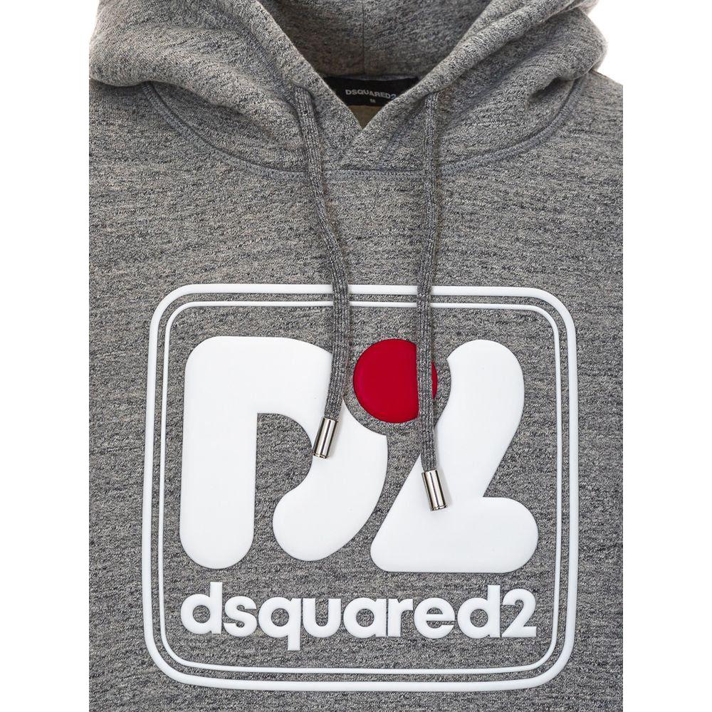 Dsquared² Gray Cotton Sweatshirt Dsquared²