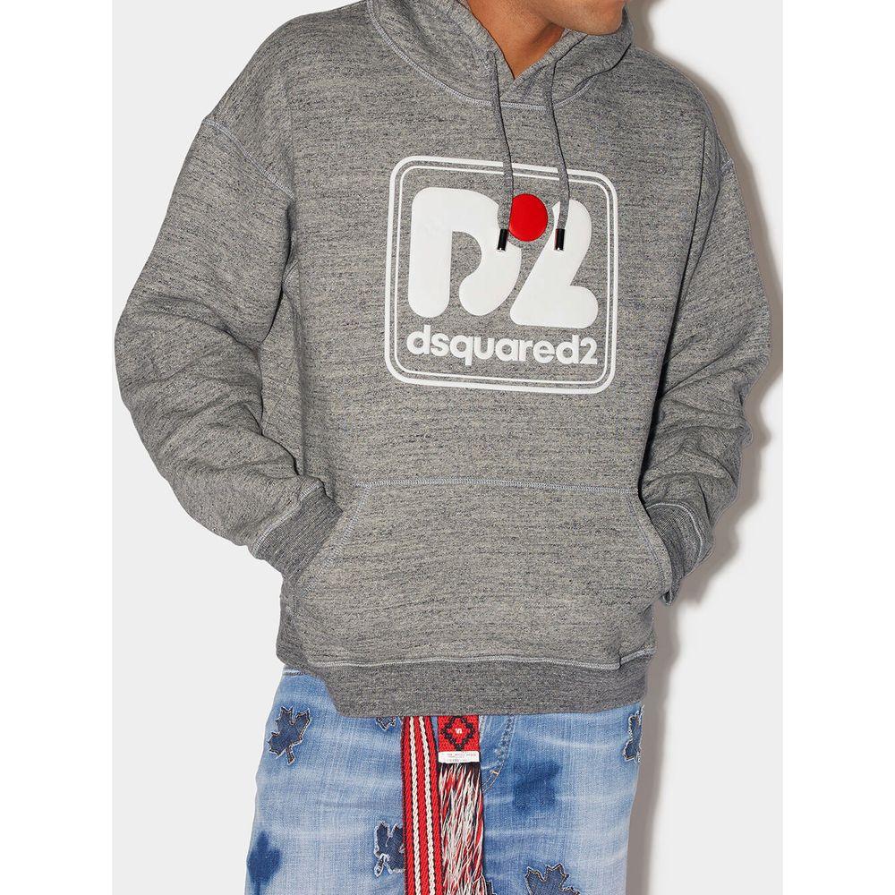 Dsquared² Gray Cotton Sweatshirt Dsquared²